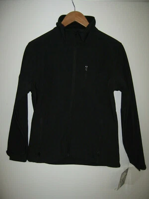 Pulse Women's Classic Soft Shell Jacket, Black, Medium Foto 1 de 4