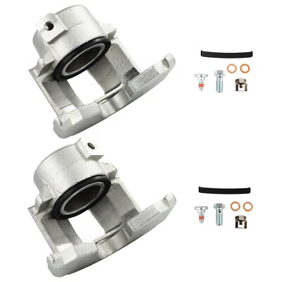 Juego de 2 pinzas de freno delanteras para Jeep CJ7 1979-1981 1978-1981 AMC Concord Foto 1 de 4