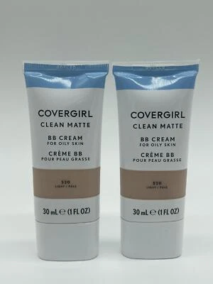 COVERGIRL Clean Matte BB Cream Light 520 For Oily Skin- 1 Fl Oz (2 PACK) - Image 1 of 2