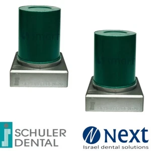 LOTx2 Schuler Dental Lab S-U Modelling Wax green medium hard Germany 45G casting - Picture 1 of 5