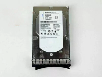 IBM 49Y6093 49Y6092 49Y6096 300GB 15K 6G 3.5" G2HS LFF SAS X3650 HARD DRIVE HDD - Image 1 of 4