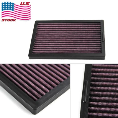 Panel de filtro de admisión de aire rojo para Kawasaki Ninja 250R EX250J 2008 2009 2010-2012 Foto 1 de 4