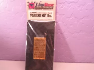 Foto Grabada Rugido León 1/700 LE7000007 WW2 Armada Alemana III Escaleras Extra Nuevo de Lote Antiguo - Imagen 1 de 4