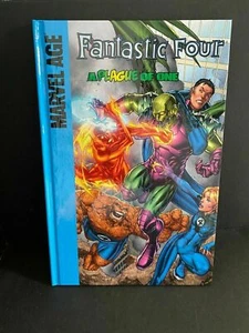 Marvel Age Fantastic Four A Plague of One Graphic Novel NEW - Picture 1 of 3