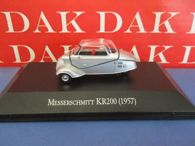 Die cast 1/43 Modellino Auto Messerschmitt KR200 Silver 1957 - Immagine 1 di 4