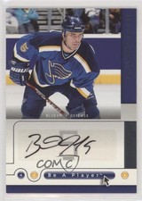 2005-06 Upper Deck Be a Player SP Signatures Barret Jackman #BJ Auto