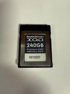 Delkin Devices XQD Card 240GB USED EXCELLENT - Picture 1 of 2