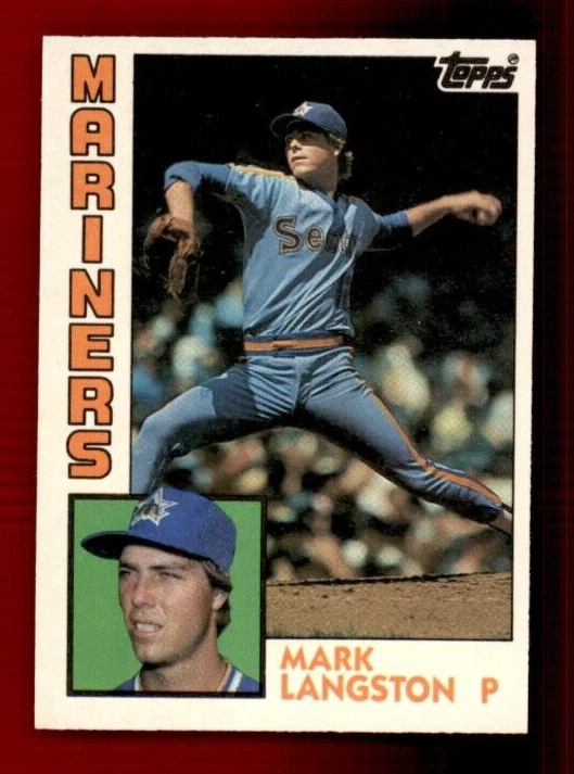 1984 Topps Traded #70T Mark Langston XRC NMMT - Image 1 of 2