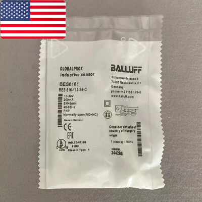 Balluff BES 516-324-E4-C-S4-00,5 INDUCTIVE PROXIMITY SWITCH - US Stock - Image 1 of 4