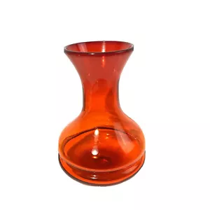Blenko Glass Classic Line Red Vase 789S Don Shepherd - Picture 1 of 3