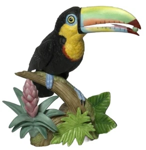 Lenox Keel-billed Toucan Figurine Exotic Bird Handcrafted - Picture 1 of 11