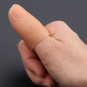 Mystery LED Light Flashing Fingers Magic Trick Props Kids Luminous Magic Gift - Picture 1 of 10