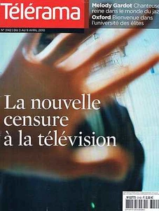 Telerama   N°3142   3 Avr 2010 :La nouvelle censure a la tele - Imagen 1 de 1