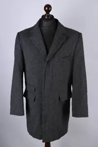 Barbour Coventry Fly Long Wool Coat Size M - Picture 1 of 6