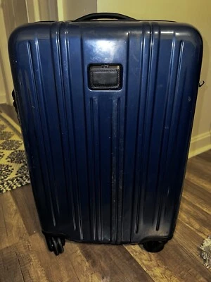 TUMI 22” Degree Continental 4 Wheeled Carryon Blue DISPLAY - Image 1 of 4