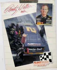Fleetwood RV Rusty Wallace Driver Card Brochure 4973 - Picture 1 of 2