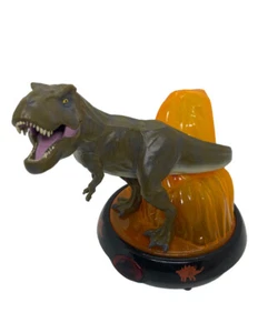 Jurassic World Park Nightlight Dinosaur T Rex Night Light Volcano One Touch - Picture 1 of 8