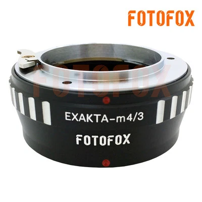 FOTOFOX EXA-M43 for Exakta Lens to Micro 4/3 M4/3 M43 Mount Adapter GF3 GX1 Adapter Ring