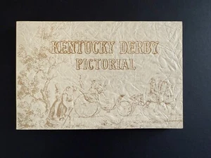 Kentucky Derby Pictorial - c: 1953 - Very Scarce - Vintage Softcover Book - Imagen 1 de 10