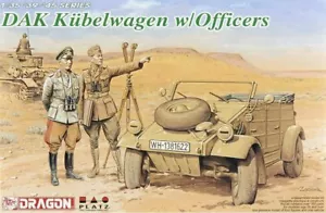 Carro cubo Dragon DN-6364 1/35 DAK con oficiales - Imagen 1 de 1