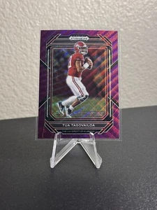 2023 Panini Prizm Draft Picks Purple Wave Prizm Tua Tagovailoa #99 π₯ - Picture 1 of 4