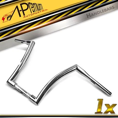 14" Chrome Handlebars for Harley-Davidson Sportster 1000 1100 1200 883 1970-1971 - Image 1 of 4