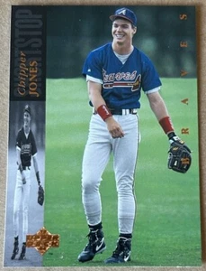 CHIPPER JONES HOF 1994 UPPER DECK Card #185 NM-MT Condition - Picture 1 of 2