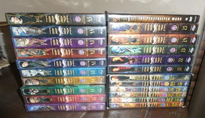 FARSCAPE полный серии сезонов 1-4 + миротворцы войны лот DVD!! - Изображение 1 из 4