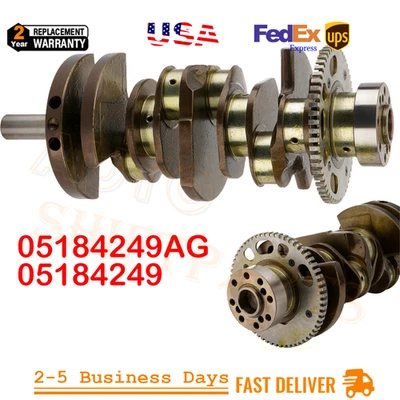 For 2011-2018 Jeep Grand Cherokee, Wrangler 3.6L Pentastar V6 Engine Crankshaft - Image 1 of 4