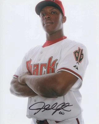 FOTO AUTÓGRAFA FIRMADA POR JUSTIN UPTON 8X10 - ARIZONA DIAMONDBACKS ALL-STAR, RARA Foto 1 de 2