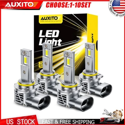 M6S Serie 9005+9006 Kit CANBUS de haz alto bajo Bombillas LED Super 4-40X Foto 1 de 4