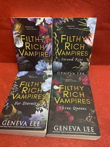 Filthy Rich Vampires Series 4 Book Collection Geneva Lee Paperback Books Free PP - Picture 1 of 13