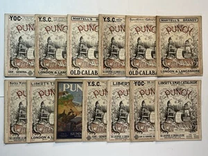 Lot 13 1914 1915 1918 Punch Magazine Ausgaben London Charivari Leseexemplare - Bild 1 von 11