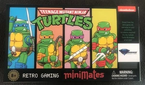 Teenage Mutant Ninja Turtles TMNT Retro Gaming Minimates Box Set PX SDCC 2024 - Picture 1 of 4