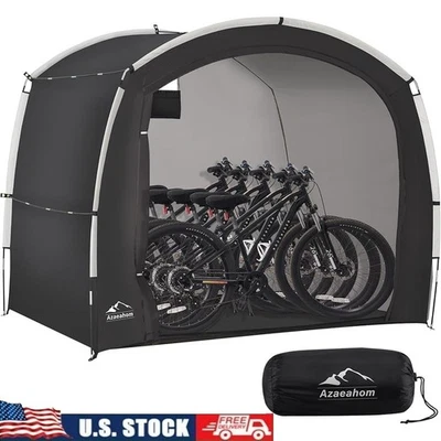 Large Outdoor Waterproof Bike Storage Tent Bicycles Motorcycles Tools Gear New - Image 1 of 4