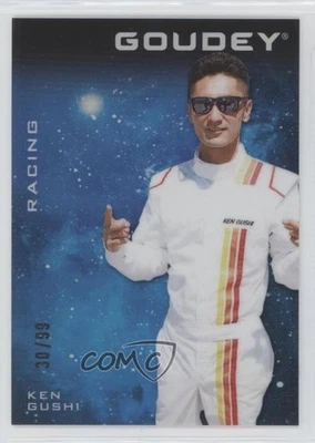 2021 Upper Deck Goodwin Champions Goudey Platinum Cosmic /99 Ken Gushi #G11 - Image 1 of 2