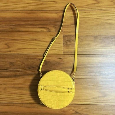 Mulberry Yellow Round Shoulder Bag, Round, Synthetic Leather - Image 1 of 4