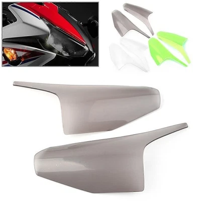 车头灯护罩屏幕镜头盖适用于本田 CBR500R 2016 2017 2018 — 第 1/4 张图片