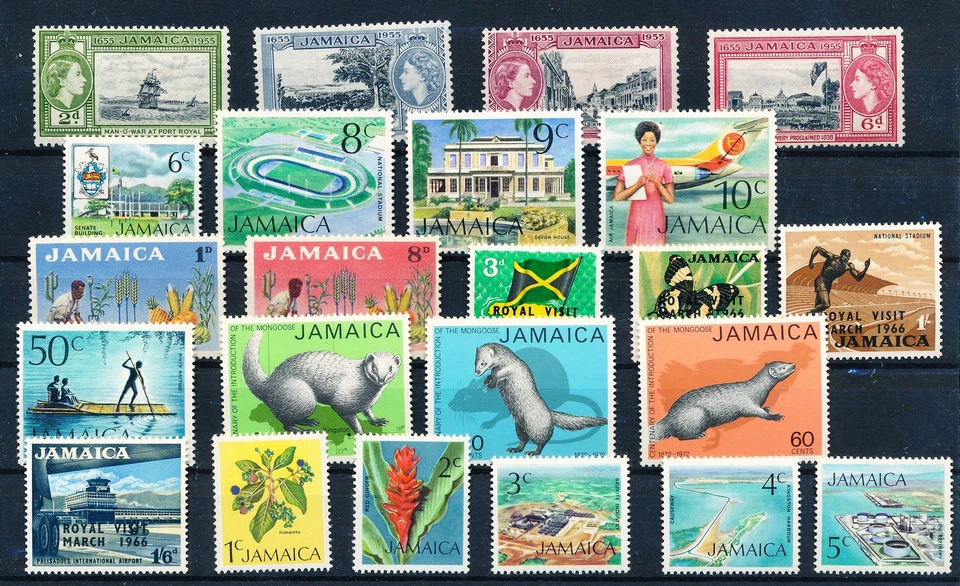 LS62218 Jamaica animals fauna flora nature fine lot MNH - Image 1 of 1