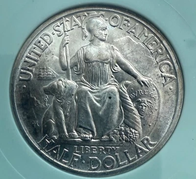 1935 S SAN DIEGO COMMEMORATIVE HALF DOLLAR        N8 - Image 1 of 3