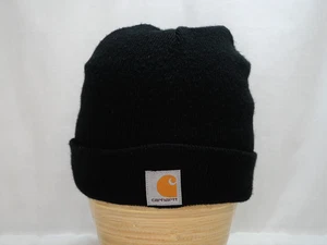 Carhartt Classic Watch Youth Beanie Hat Model AH8905 Black One Size Fits Most - Picture 1 of 5