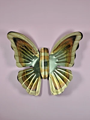 Colgante de pared vintage de latón con mariposa estilo años 70 decoración Foto 1 de 4