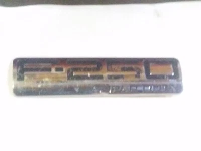 F-250 Super Duty 后尾门镀铬徽章 | 适合 05 06 07 福特 F250 — 第 1/4 张图片