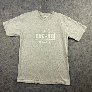 Billy Blanks Tae-Bo T-Shirt Herren Medium Grau Einzelnaht USA Vintage 90er - Bild 1 von 10