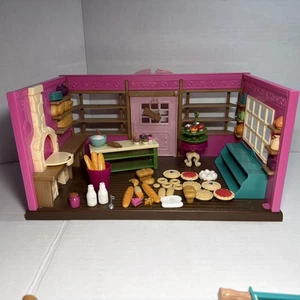 Lil Woodzeez Tickle Your Tastebuds Bakery Set Furniture & Accessories Incomplete - Picture 1 of 10