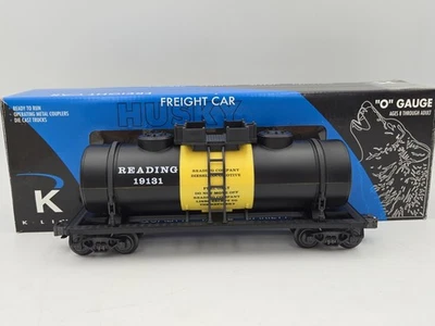 K-Line Husky K637-1931 Reading Tank Car - O Gauge - 3 Rail - RDG - Image 1 of 4