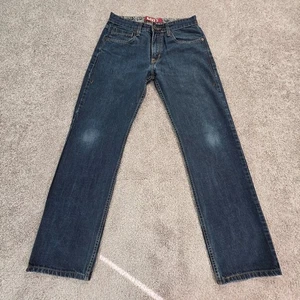 Levi's Jeans Straight Leg 30x30 Dark Wash Cotton Blend Classic Denim - Picture 1 of 11