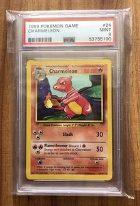 1999 Pokémon Game 24 Charmeleon Card PSA 9 - Picture 1 of 2