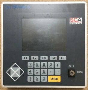 SCA SCHUKER TPC 6000-05 CONTROL PANEL & SCREEN - 90153-001051 - Picture 1 of 2
