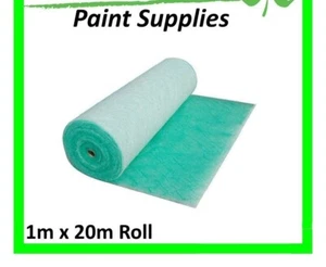 AIR EXHAUST 1200mm x 20m Roll FILTER SPRAY BOOTH PAINT PANEL - Picture 1 of 3